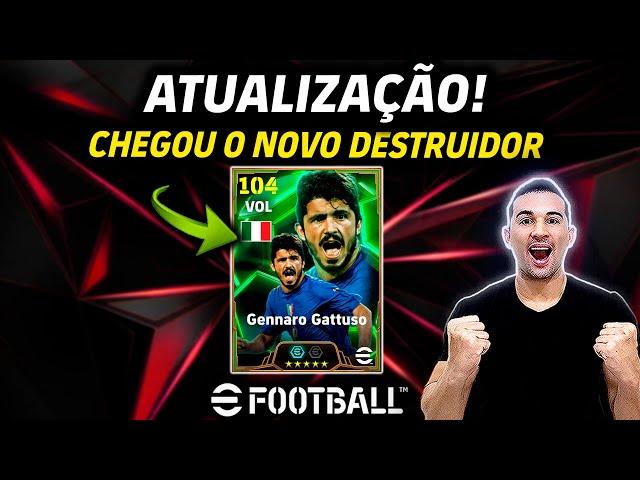 ATUALIZAÇÃO! CHEGOU O NOVO DESTRUIDOR NO EFOOTBALL 2025 MOBILE, MELHOR VOLANTE DO GAME?