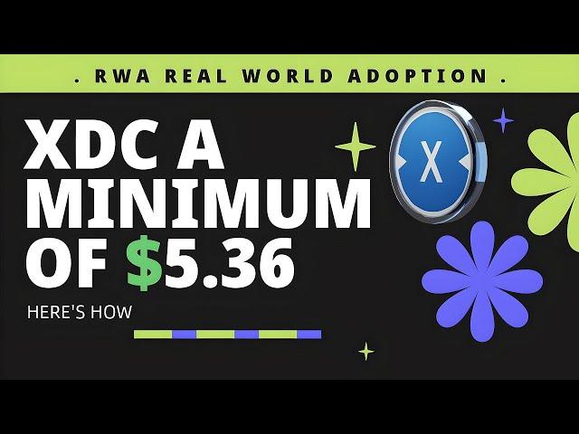 ️The Shocking Truth About XDC RWA Real World Adoption #xdc