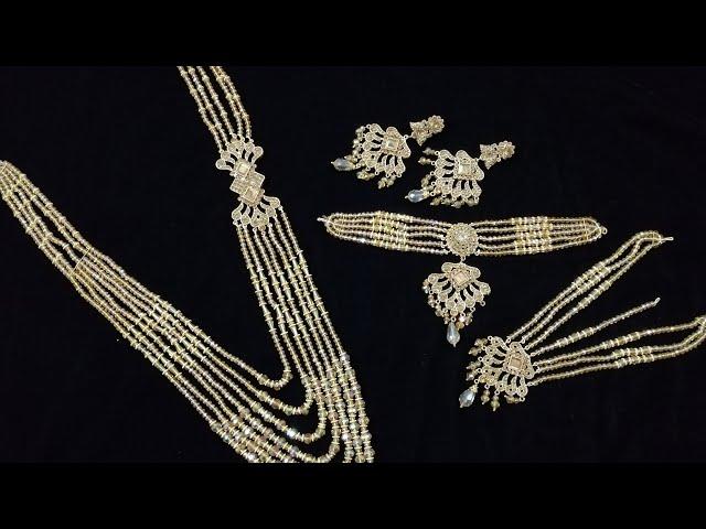 Complete Bridal Set Review - Pakistani Fashion - Viral Jewellery Design - Zain Cosmetics And Jewelle