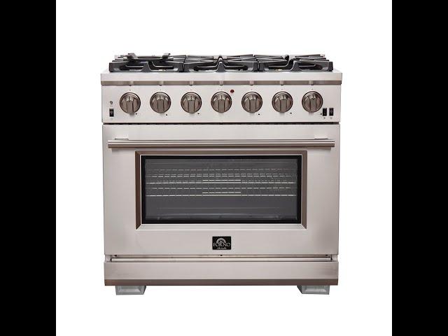 FFSGS6260-36 - 36” Capriasca FORNO ALTA QUALITA Pro-Style Gas 6 Italian Burners 120,000 BTU