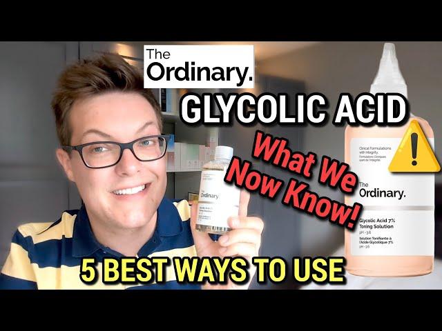 GLYCOLIC ACID Hacks - How To Use The Ordinary Glycolic Acid 7% Toning Solution