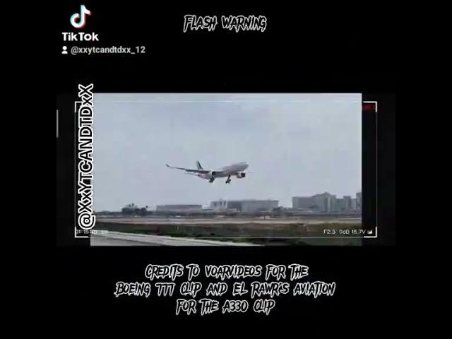 PAL A330 and B777 Edit credits to @voarvideos and @elrawrsaviation #aviation #edit #plane