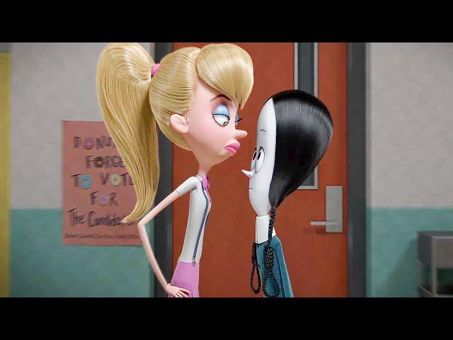 The Addams Family Clip - Wednesday vs School Bully | Animation Society