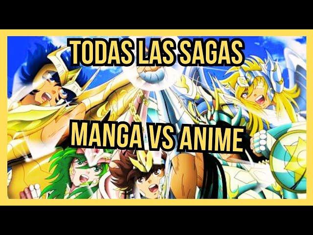 DIFERENCIAS ENTRE EL MANGA Y EL ANIME DE SAINT SEIYA #knightsofthezodiac #kotz #saintseiyaawakening