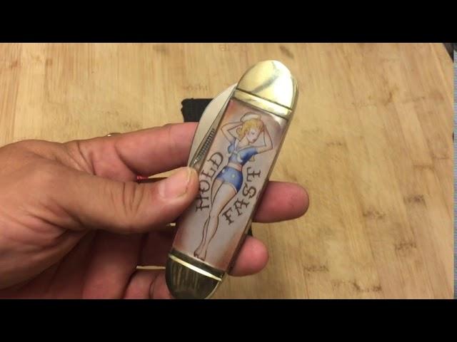 My "Caught Dead Knife" Open Tag by Tobias Gibson
