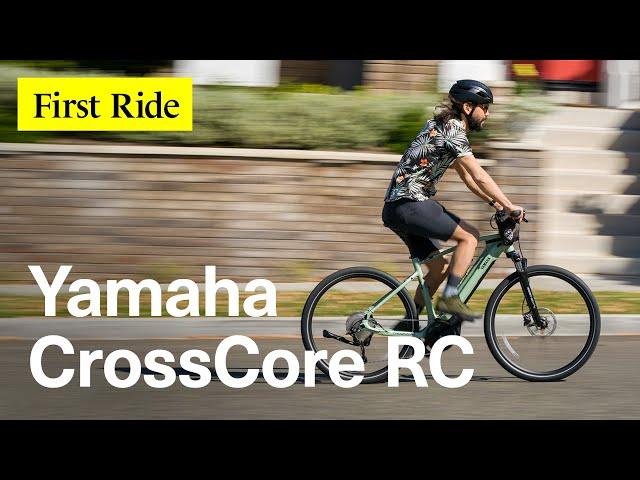 Yamaha CrossCore RC E-Bike First Ride Impressions