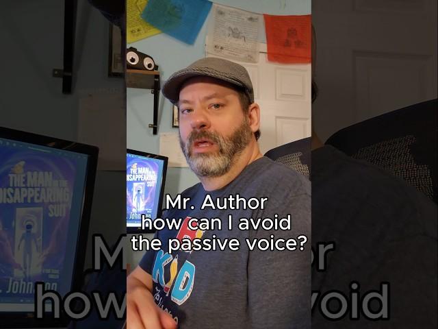 Author on passive voice #indieauthor #author #authortok #authortube #booktube #booktok