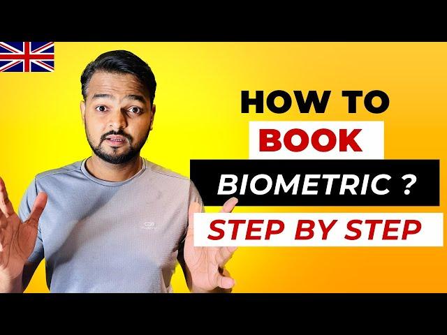 How to Book an VFS Appointment for Biometric | Complete Process Step by Step | UK VISA |