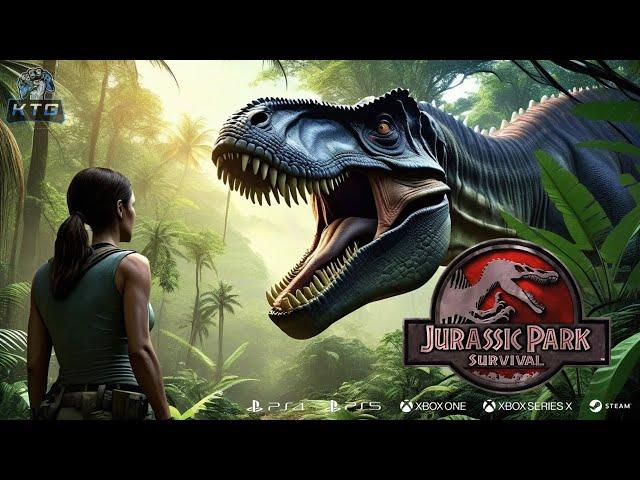 Survive or Get Eaten: Jurassic Park's Most INTENSE New Game Yet! Jurassic Park Survival! (PS5 Xbox)