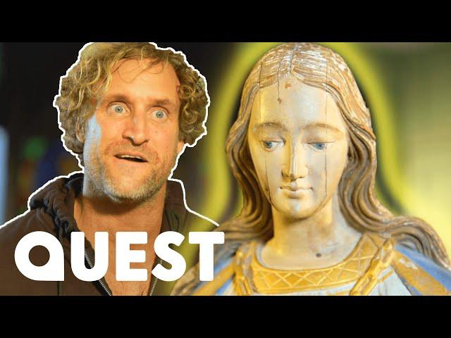 Nick Elphick Restores A 200-Year-Old Wooden Virgin Mary Statue | Salvage Hunters: The Restorers