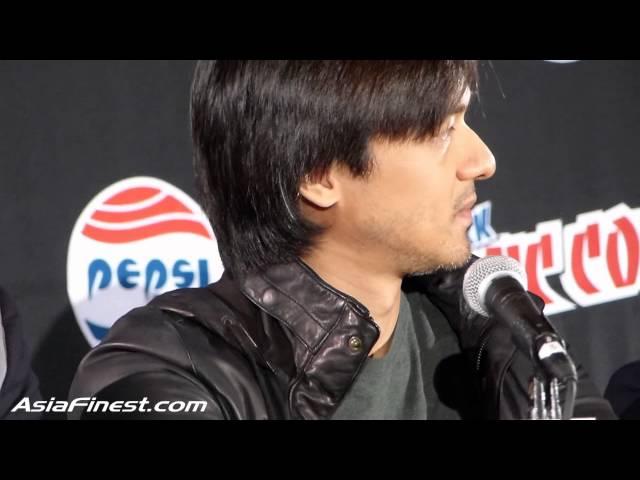 Stephen Fung and the Martial Arts Style in Into the Badlands at New York Comic Con 2015