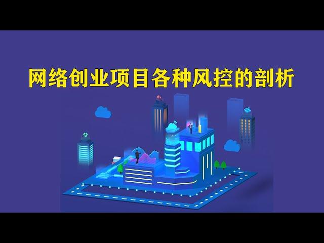 网络创业项目各种风控的剖析