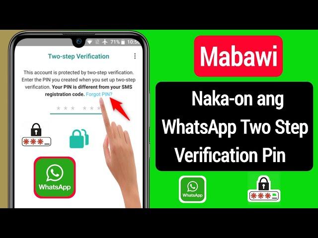 Paano Mabawi ang Whatsapp Two Step Verification Pin Nang Walang Email (2023) || Madaling Trick