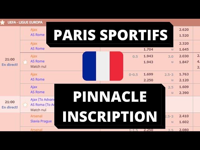Comment s'inscrire sur Pinnacle depuis la France ? | Inscription PS3838 | PARIS SPORTIFS