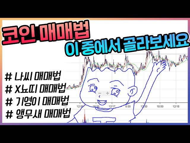 비트코인 트레이딩 기법 4가지