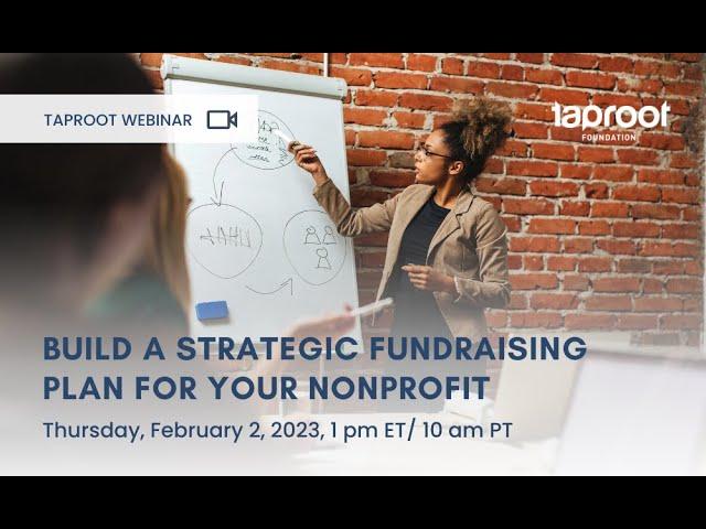 Build a Strategic Fundraising Plan for Your Nonprofit