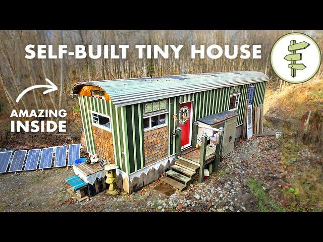 Retired Woman Builds Her Own Affordable Off-Grid Tiny House – Inspired by 19th Century Vardo Wagons