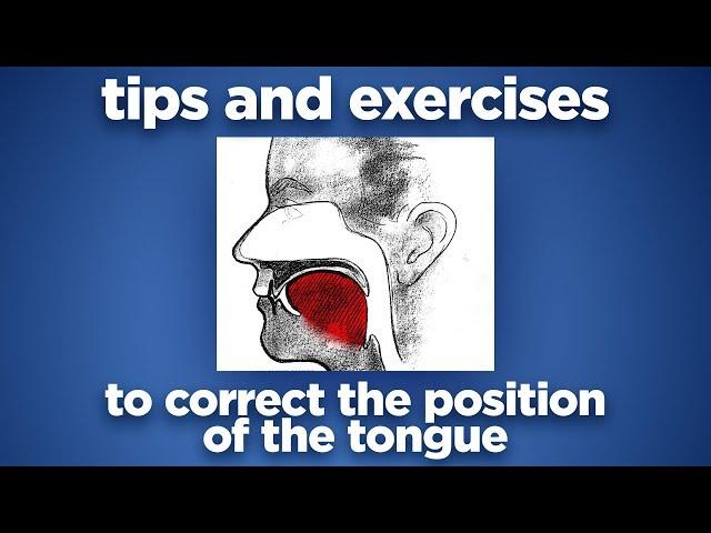 Tips and Exercises to Correct the Position of Tongue by Prof John Mew