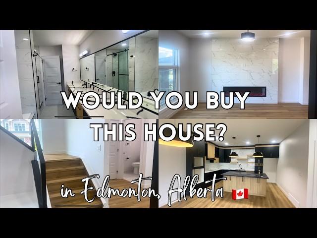 House Tour Edmonton, Alberta | 5BD 3.5 BTH | How much would you pay for this house?