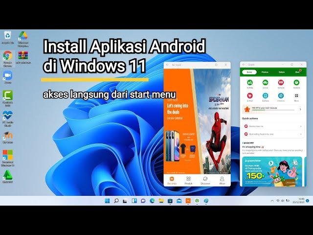 Install Aplikasi Android di Windows 11 tanpa Emulator - Akses Langsung dari Start Menu