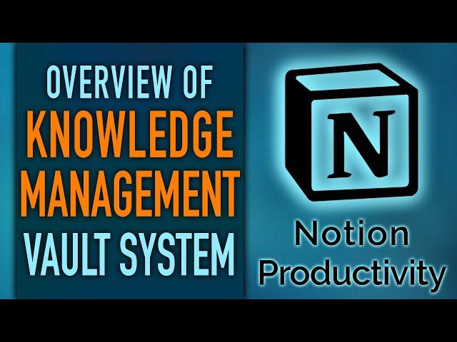 Knowledge Management System in Notion – Introducing Vaults (Life OS)