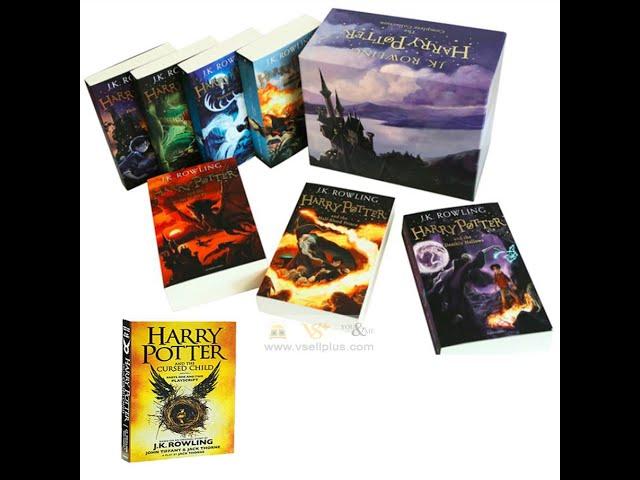 8 pieces of Harry Potter Novel