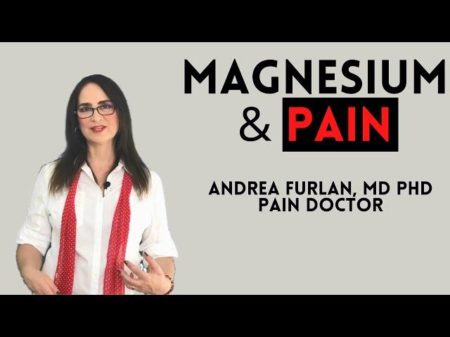 #018 Discover How Magnesium Can Help Relieve Pain