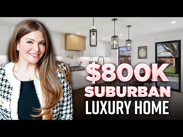 Inside Look at $800,000 Modern Luxury Home in Richardson Texas | Best Dallas Suburb!