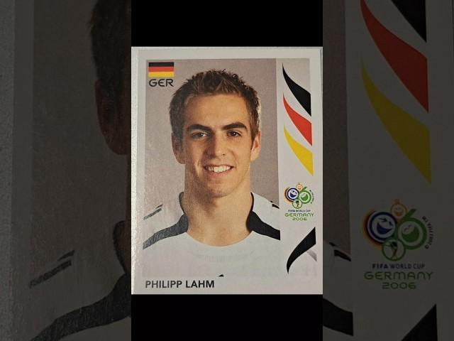 Philipp Lahm Sticker WM 2006 in Deutschland @Gratisshowstick