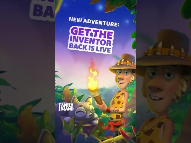 Family Island: Get the Inventor Back Adventure Start