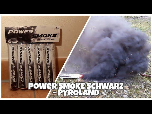 Power Smoke Schwarz von Pyroland | Pyro TV