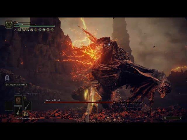 Elden Ring DLC - Bayle the Dread (No Hit, Dragon-Hunter’s Great Katana)