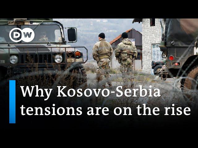 Serbia steps up military activity on Kosovo border | DW News