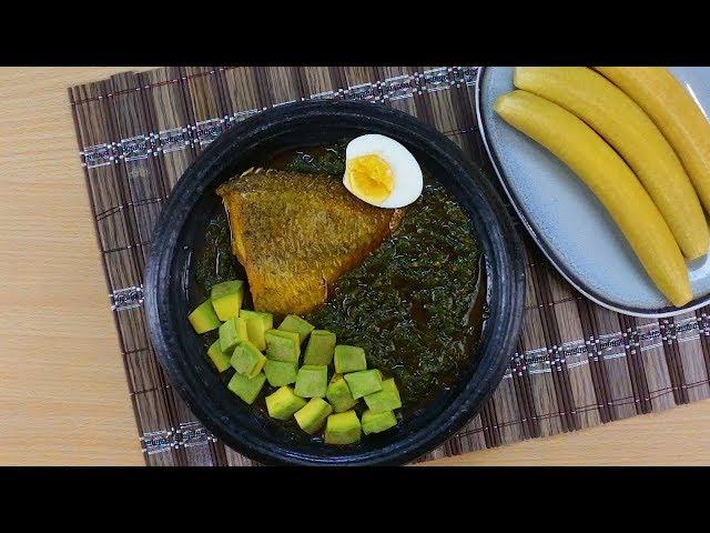 COCOYAM LEAVES (NKONTONMIRE) ABOMU (STEW)