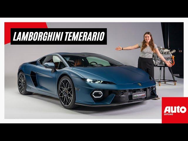 Lamborghini Temerario (2024): V8-Donnerschlag im Huracán-Erbe | AUTO ZEITUNG