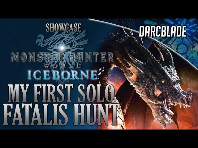 MY FIRST SOLO FATALIS : MHW ICEBORNE GAMEPLAY SHOWCASE