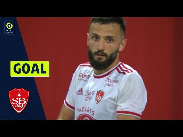 Goal Franck HONORAT (90' +2 - SB29) OGC NICE - STADE BRESTOIS 29 (2-1) 21/22