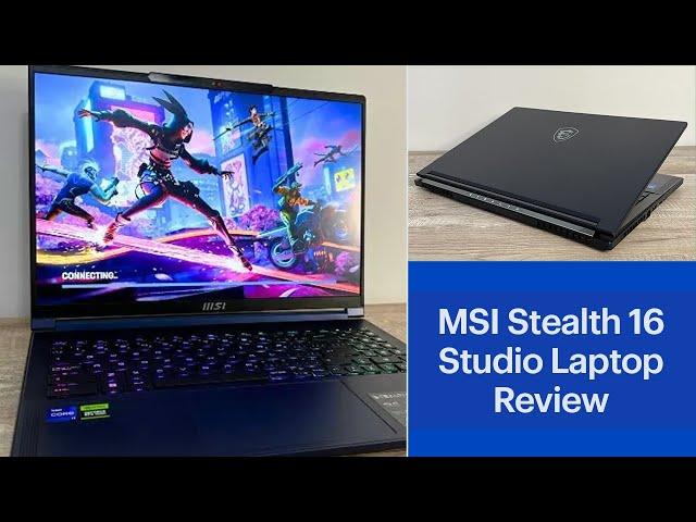 MSI Stealth 16 Studio Gaming Laptop Review