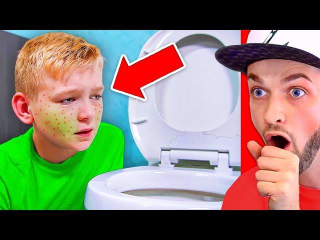 Kid *FAKES* Being Sick To SKIP SCHOOL!