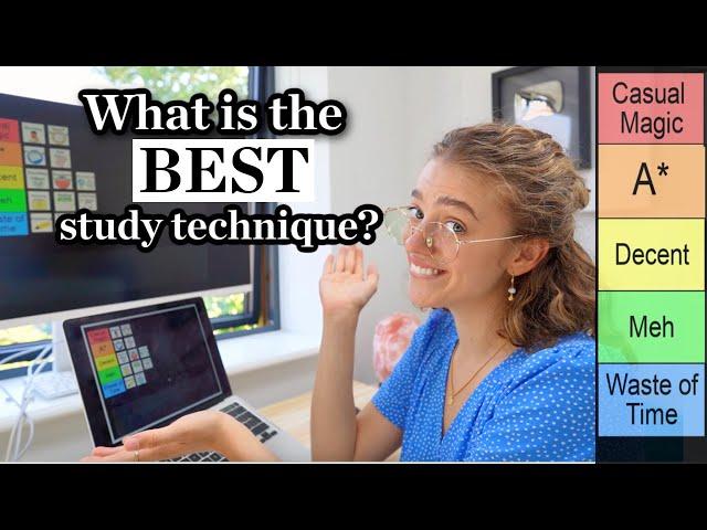 Tier Ranking Study Techniques: What is the BEST Way to Revise?