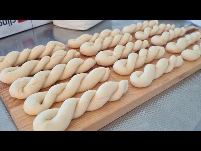 How to make Korean twisted doughnuts