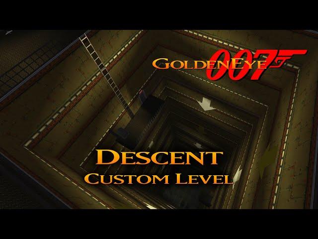 GoldenEye 007 N64 - Descent Reimagined - 00 Agent (Custom level)