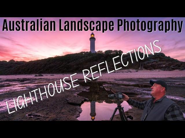 Landscape Photography - Photographing and Creating a Lighthouse Reflection
