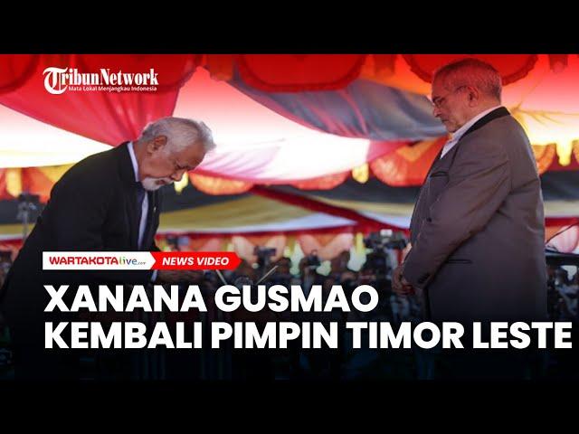 Pelantikan Perdana Menteri Xanana Gusmão, Kembali Pimpin Timor Leste