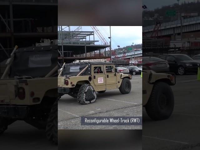 These DARPA wheels change their shape