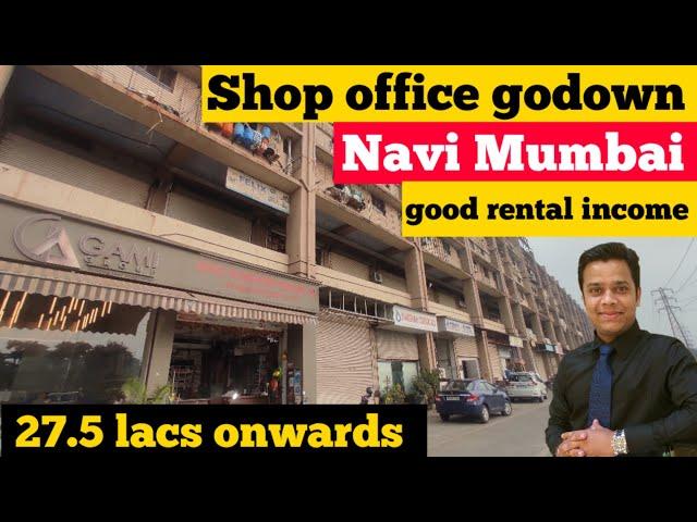 Commercial shop, godown, office space 27.5 lacs onwards / good rental income, Gami industrial park