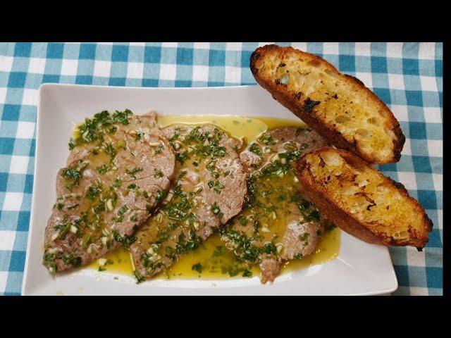 CARNE AL SALMORIGLIO