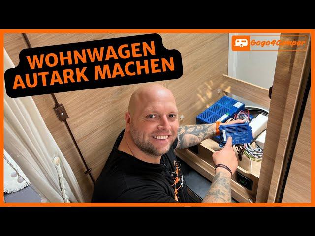 Wohnwagen einfach autark machen mit Ladebooster & Moverbatterie - Autark-Paket nachrüsten