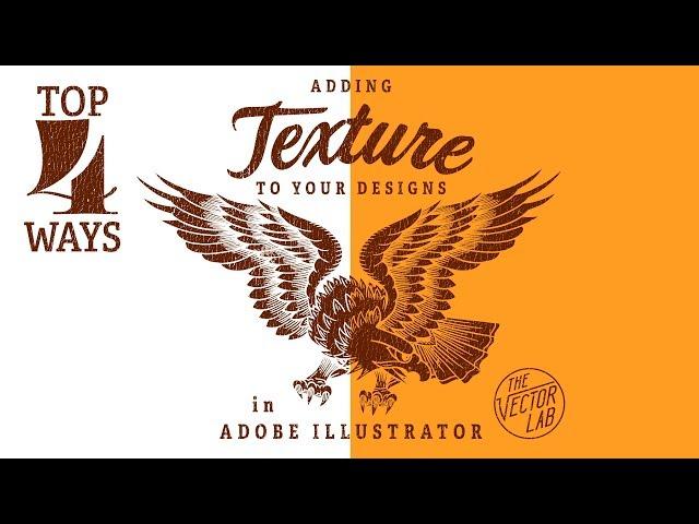 Tutorial: Top 4 Ways to Add Texture in Adobe Illustrator