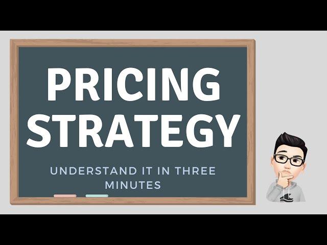 Pricing Strategy  定价策略